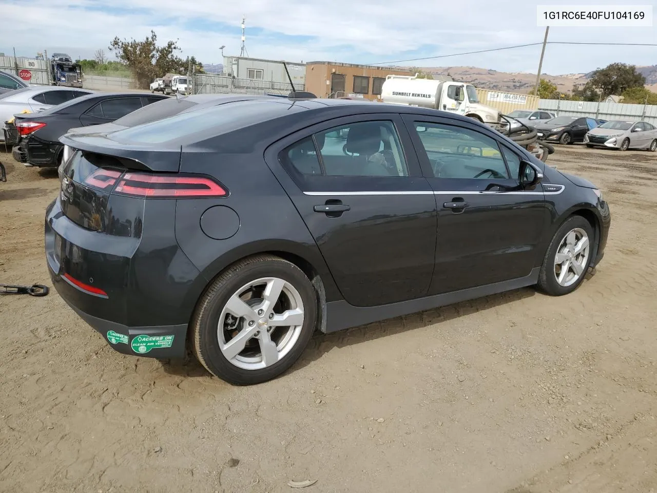 2015 Chevrolet Volt VIN: 1G1RC6E40FU104169 Lot: 75804814