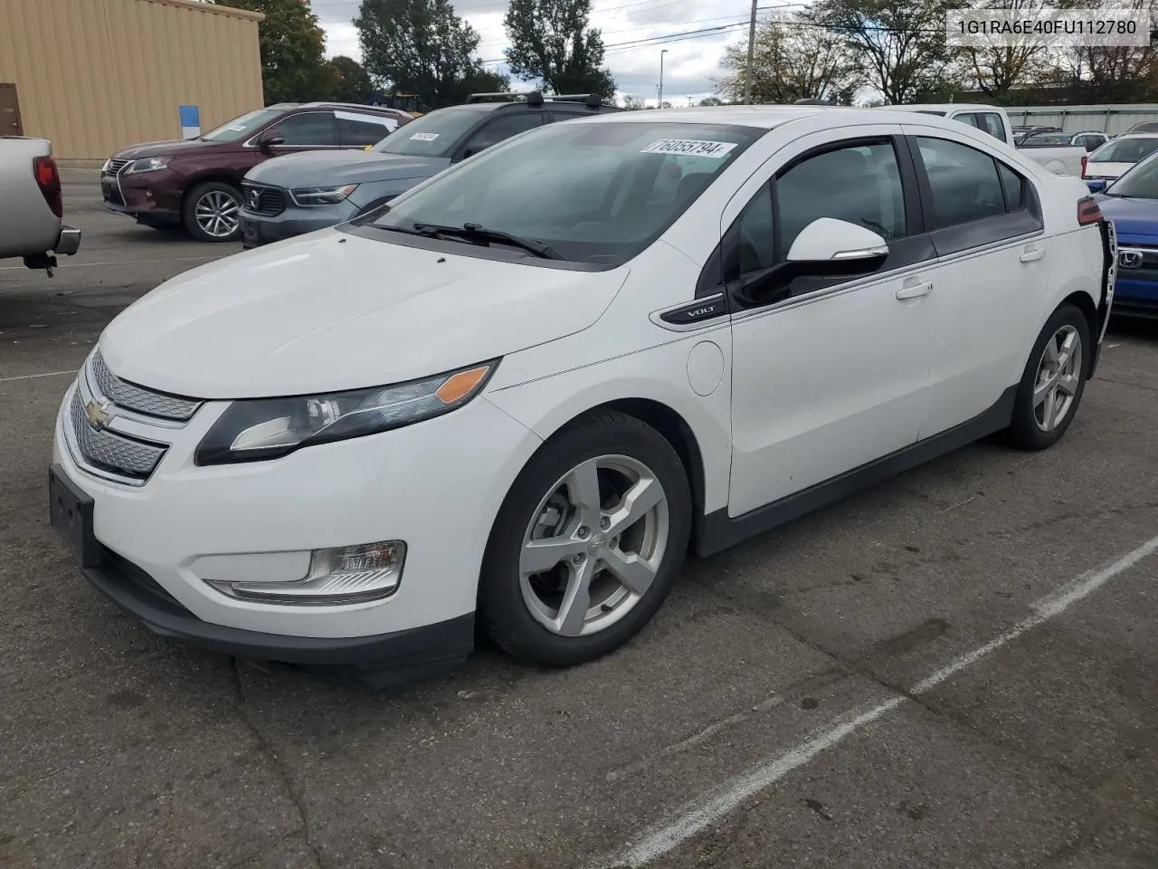 1G1RA6E40FU112780 2015 Chevrolet Volt