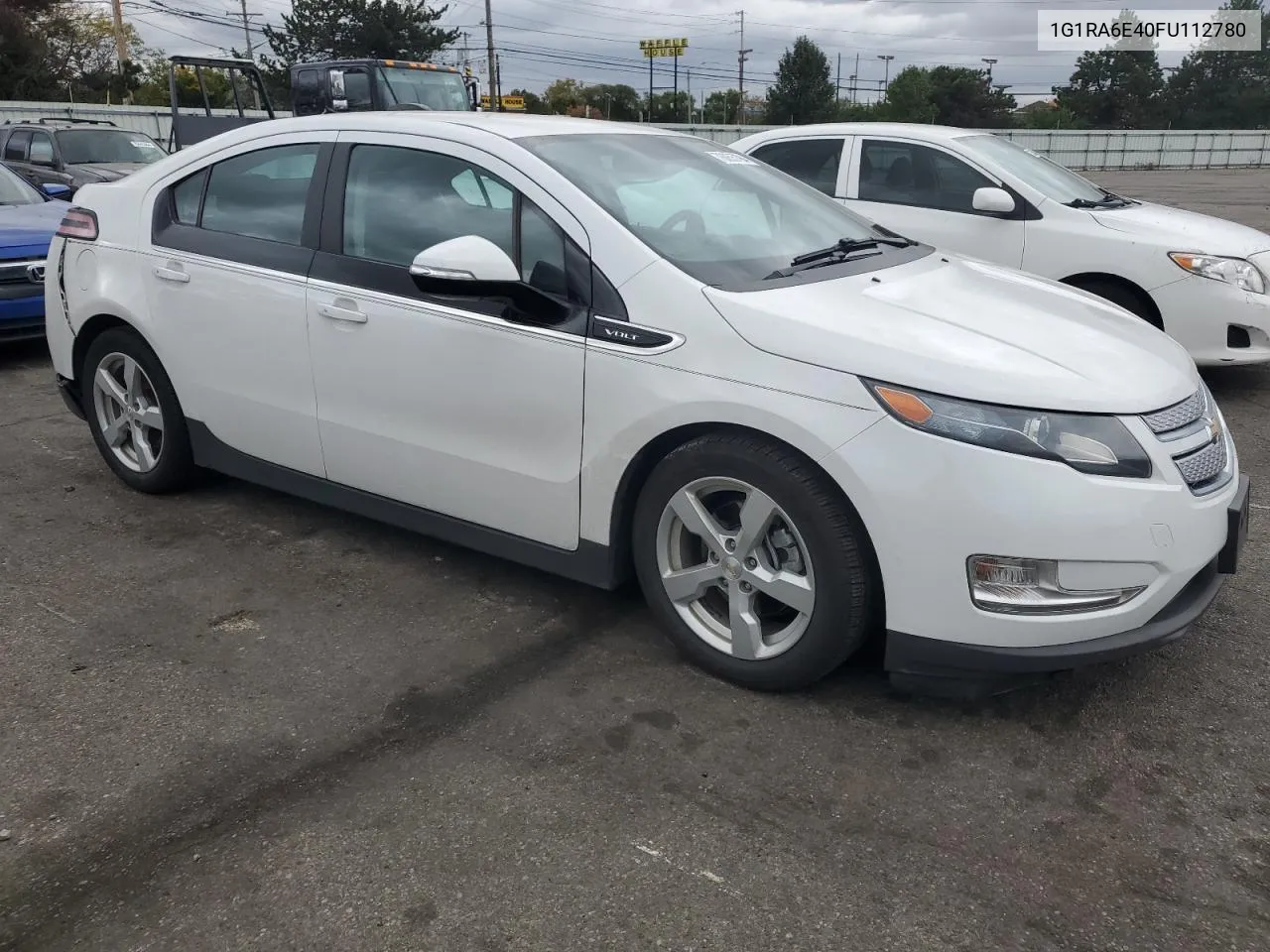 2015 Chevrolet Volt VIN: 1G1RA6E40FU112780 Lot: 76055794