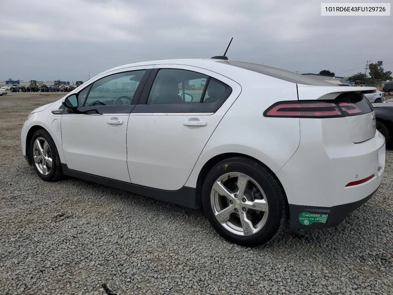 2015 Chevrolet Volt VIN: 1G1RD6E43FU129726 Lot: 76691404