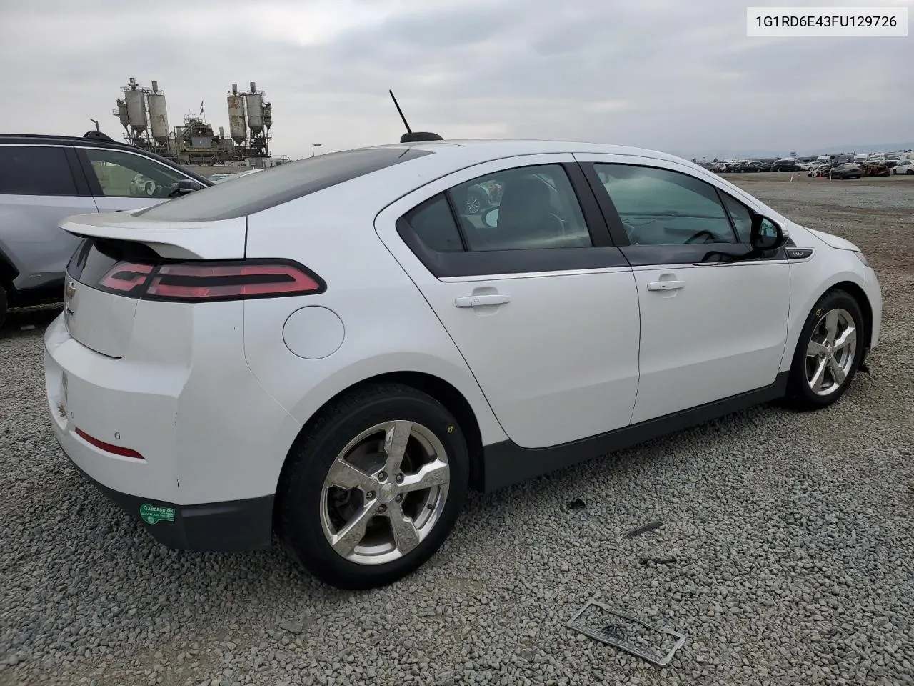 2015 Chevrolet Volt VIN: 1G1RD6E43FU129726 Lot: 76691404