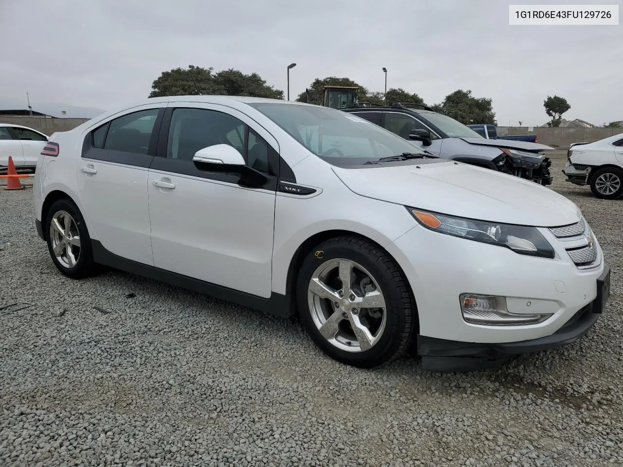 2015 Chevrolet Volt VIN: 1G1RD6E43FU129726 Lot: 76691404