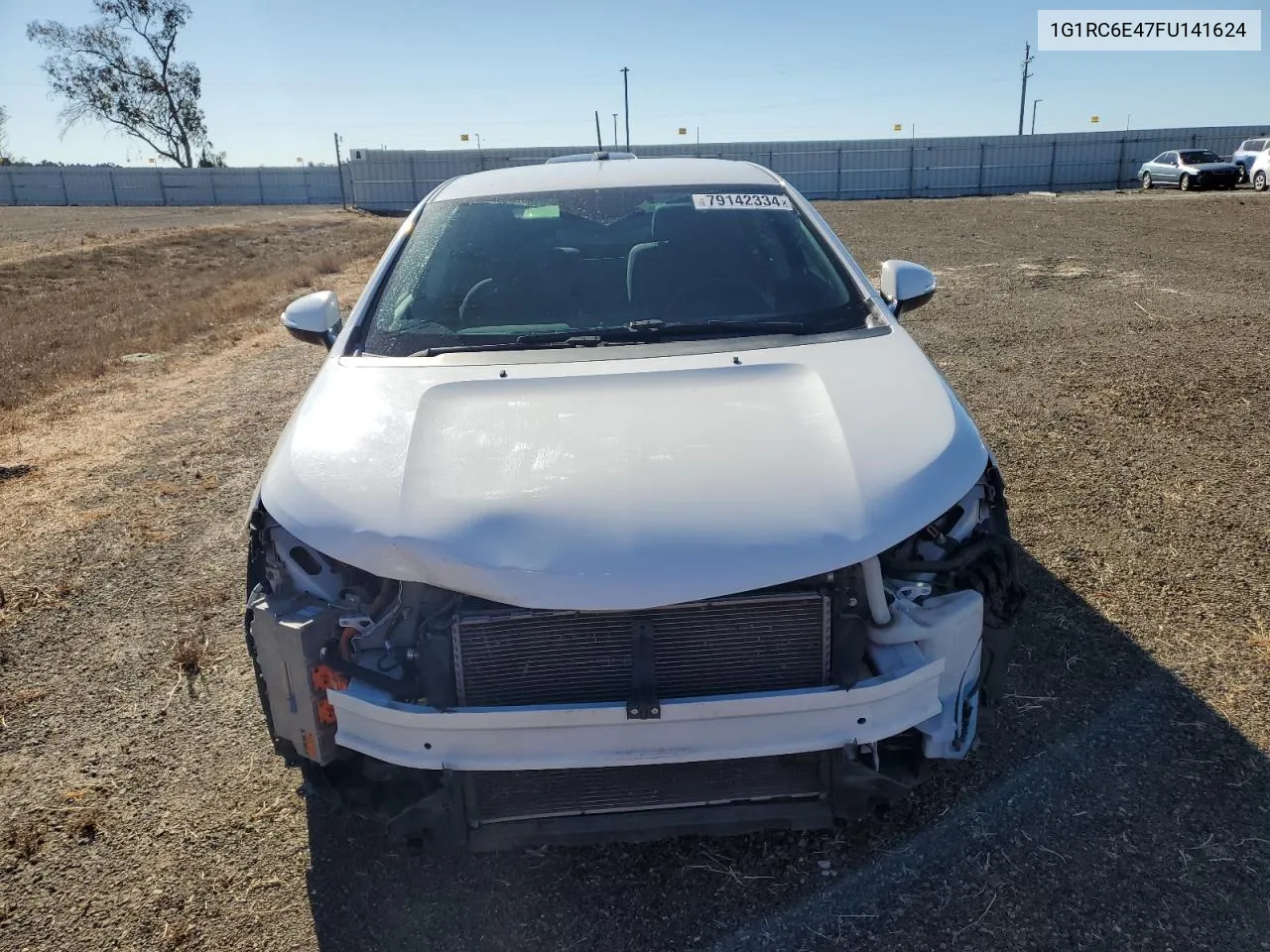 2015 Chevrolet Volt VIN: 1G1RC6E47FU141624 Lot: 79142334