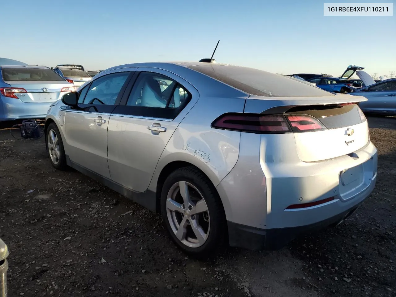 2015 Chevrolet Volt VIN: 1G1RB6E4XFU110211 Lot: 80226824