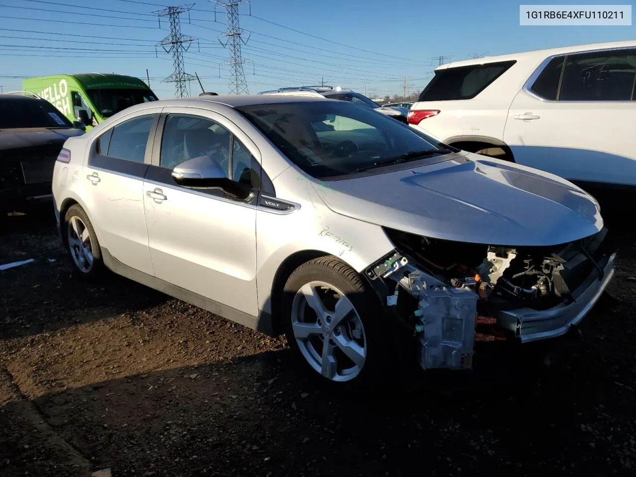 2015 Chevrolet Volt VIN: 1G1RB6E4XFU110211 Lot: 80226824