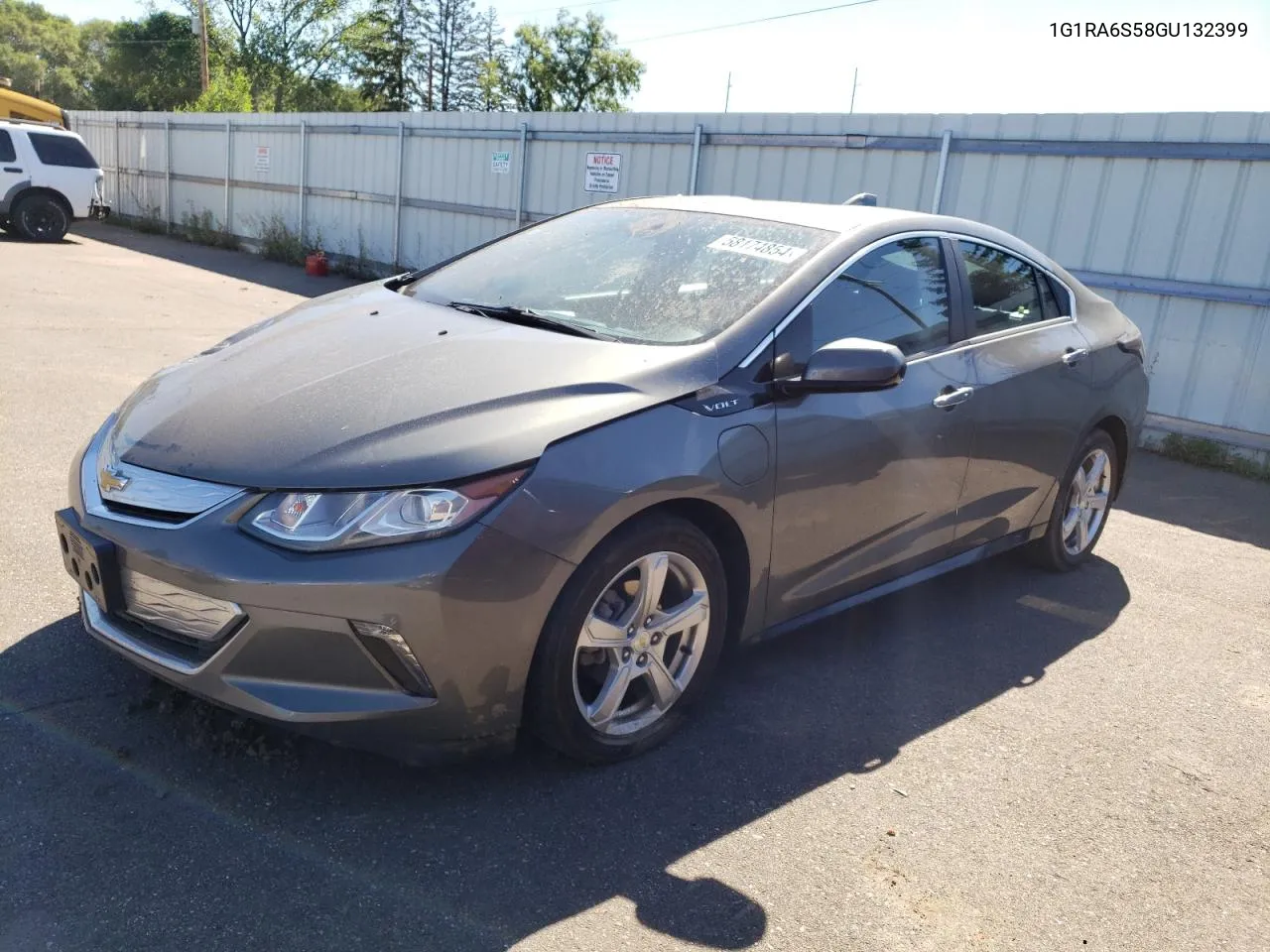 2016 Chevrolet Volt Lt VIN: 1G1RA6S58GU132399 Lot: 58174854