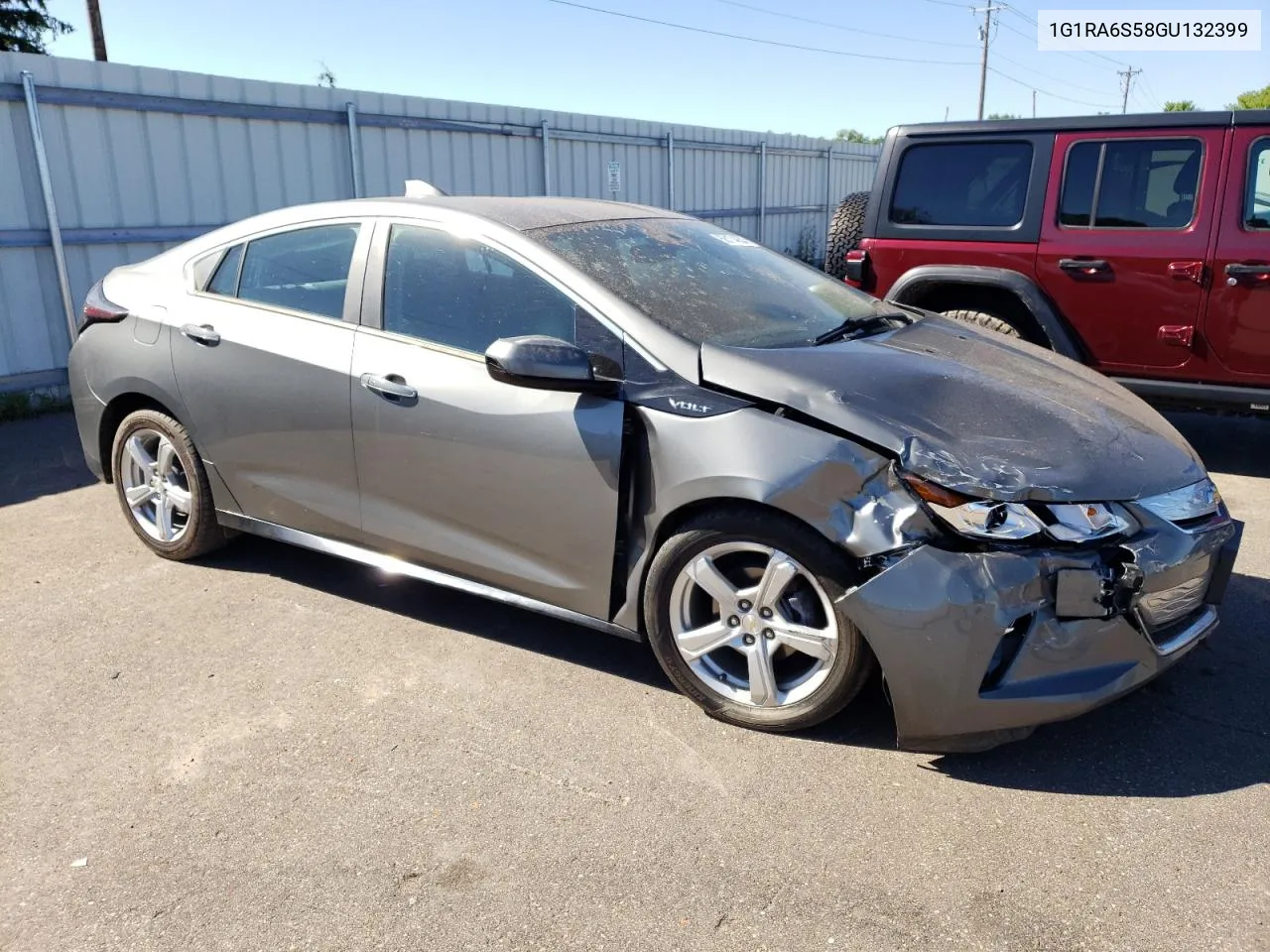 2016 Chevrolet Volt Lt VIN: 1G1RA6S58GU132399 Lot: 58174854