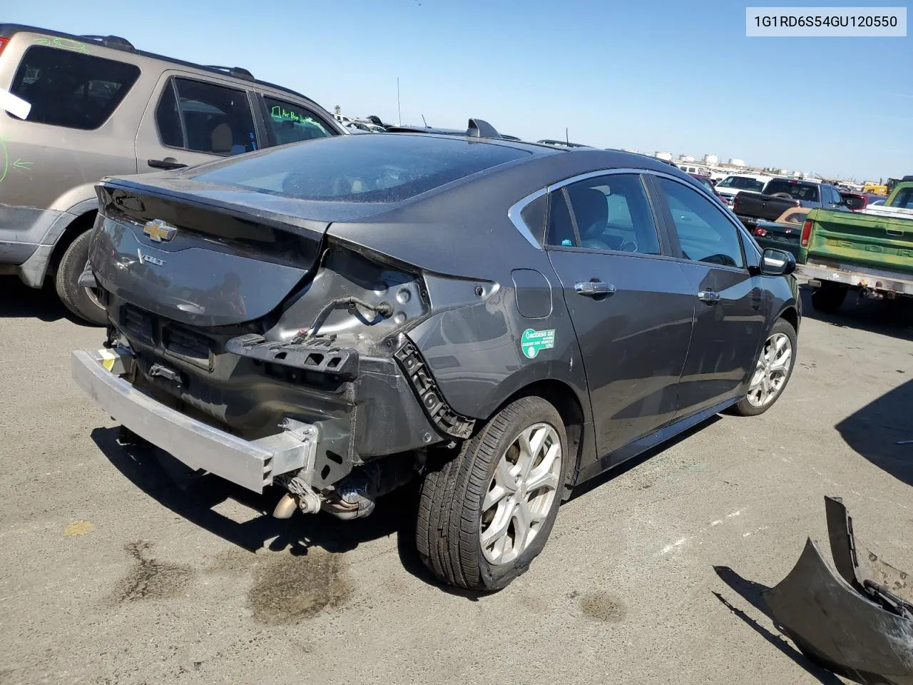 2016 Chevrolet Volt Ltz VIN: 1G1RD6S54GU120550 Lot: 70723564