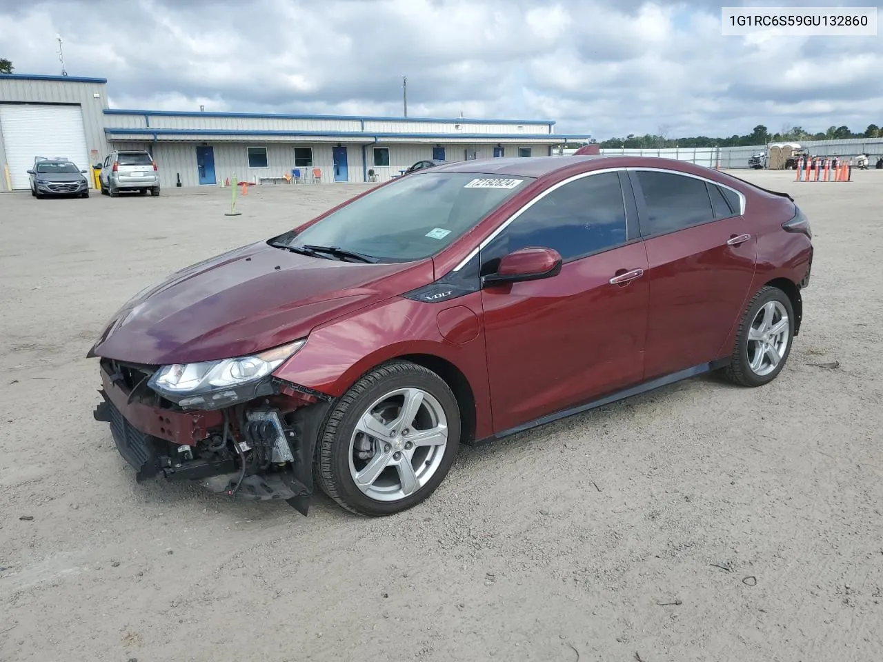 2016 Chevrolet Volt Lt VIN: 1G1RC6S59GU132860 Lot: 72192824