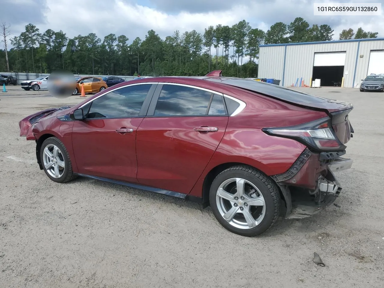 2016 Chevrolet Volt Lt VIN: 1G1RC6S59GU132860 Lot: 72192824