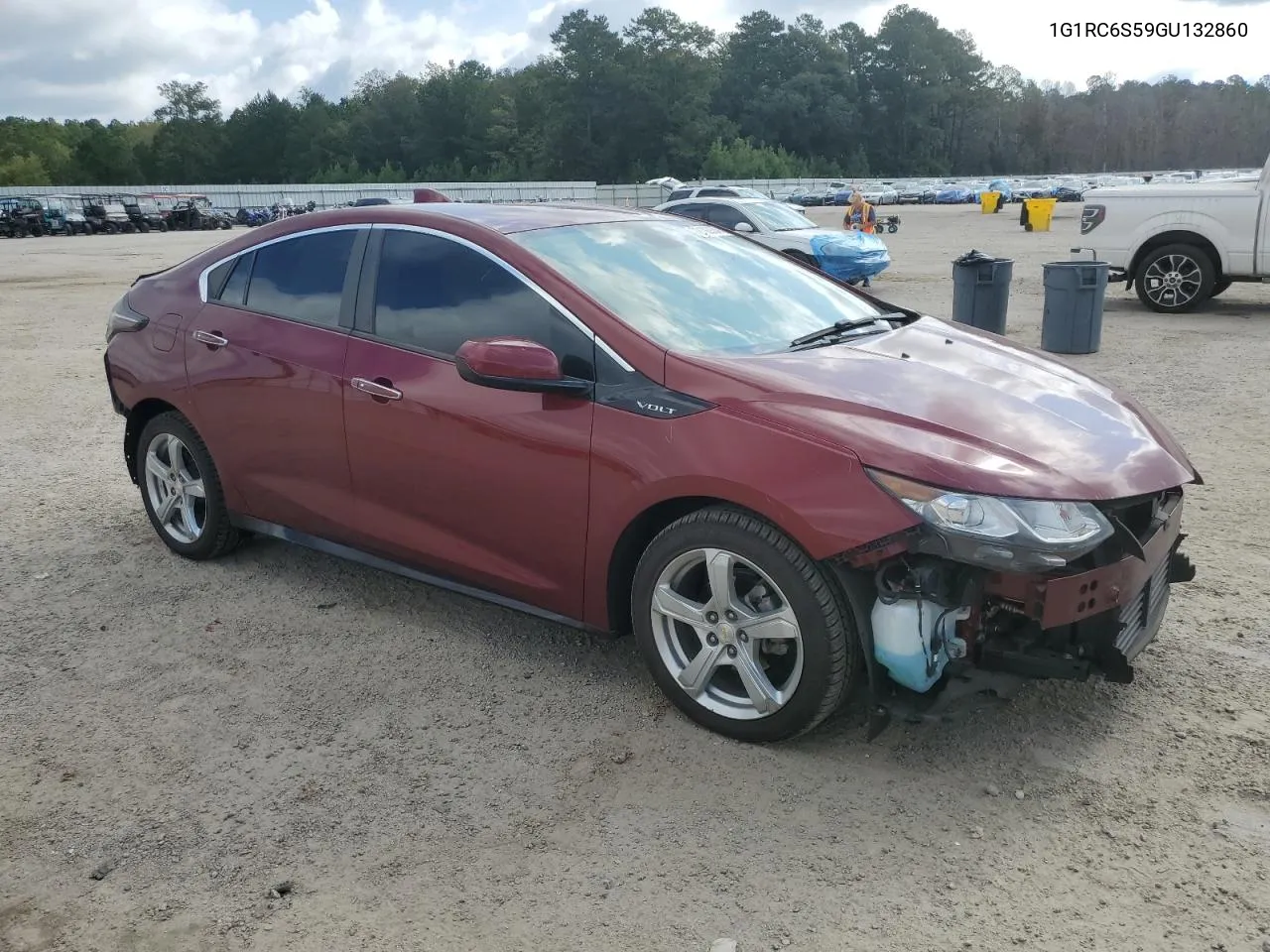 2016 Chevrolet Volt Lt VIN: 1G1RC6S59GU132860 Lot: 72192824