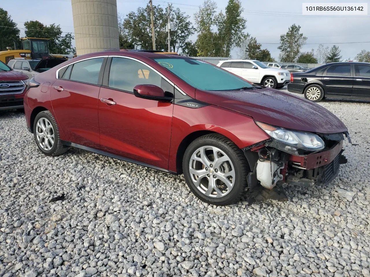 2016 Chevrolet Volt Ltz VIN: 1G1RB6S56GU136142 Lot: 72528374