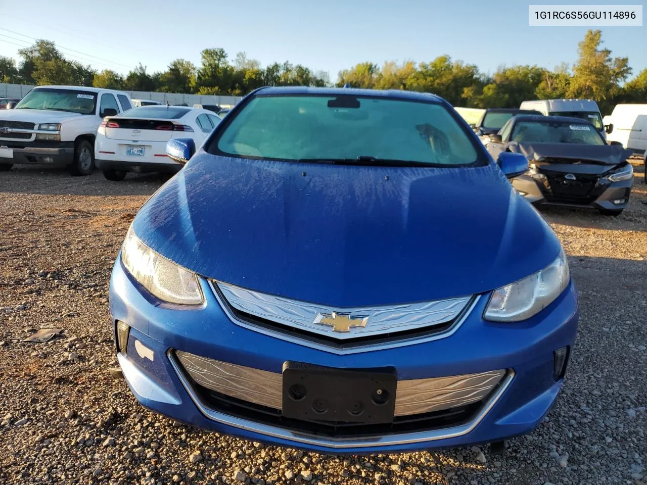 2016 Chevrolet Volt Lt VIN: 1G1RC6S56GU114896 Lot: 73380894