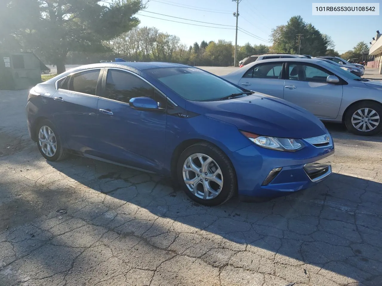 2016 Chevrolet Volt Ltz VIN: 1G1RB6S53GU108542 Lot: 75282524