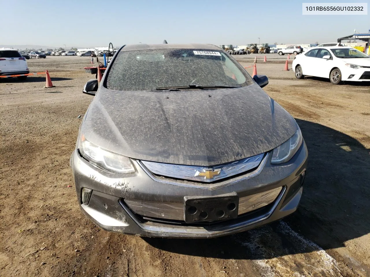 2016 Chevrolet Volt Ltz VIN: 1G1RB6S56GU102332 Lot: 75768944