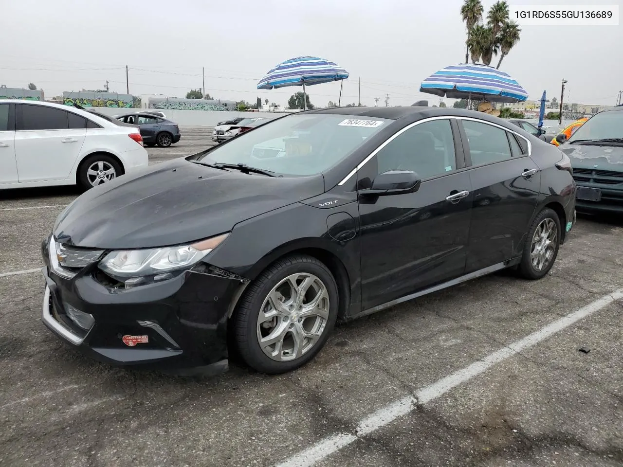 2016 Chevrolet Volt Ltz VIN: 1G1RD6S55GU136689 Lot: 76347764