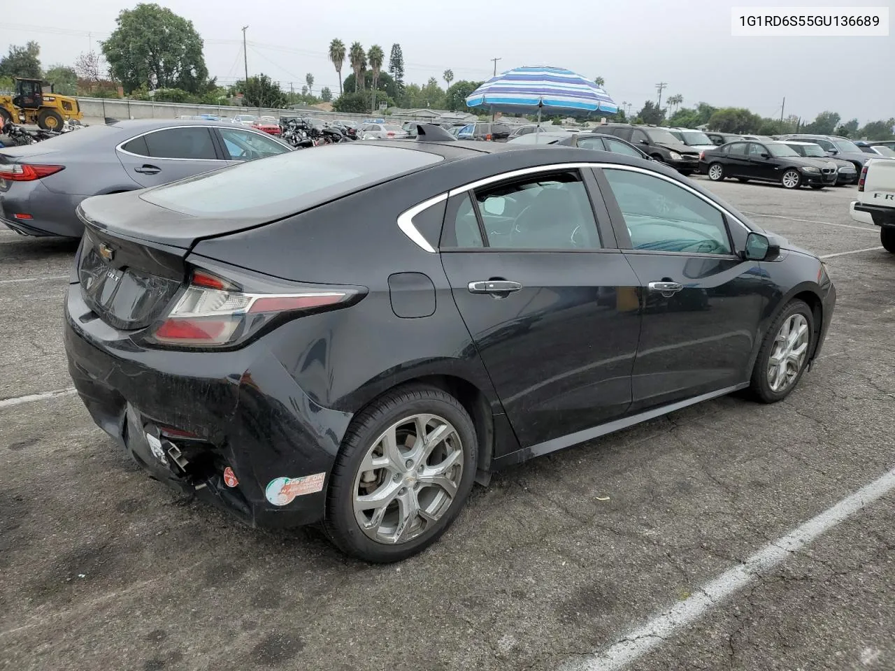 2016 Chevrolet Volt Ltz VIN: 1G1RD6S55GU136689 Lot: 76347764