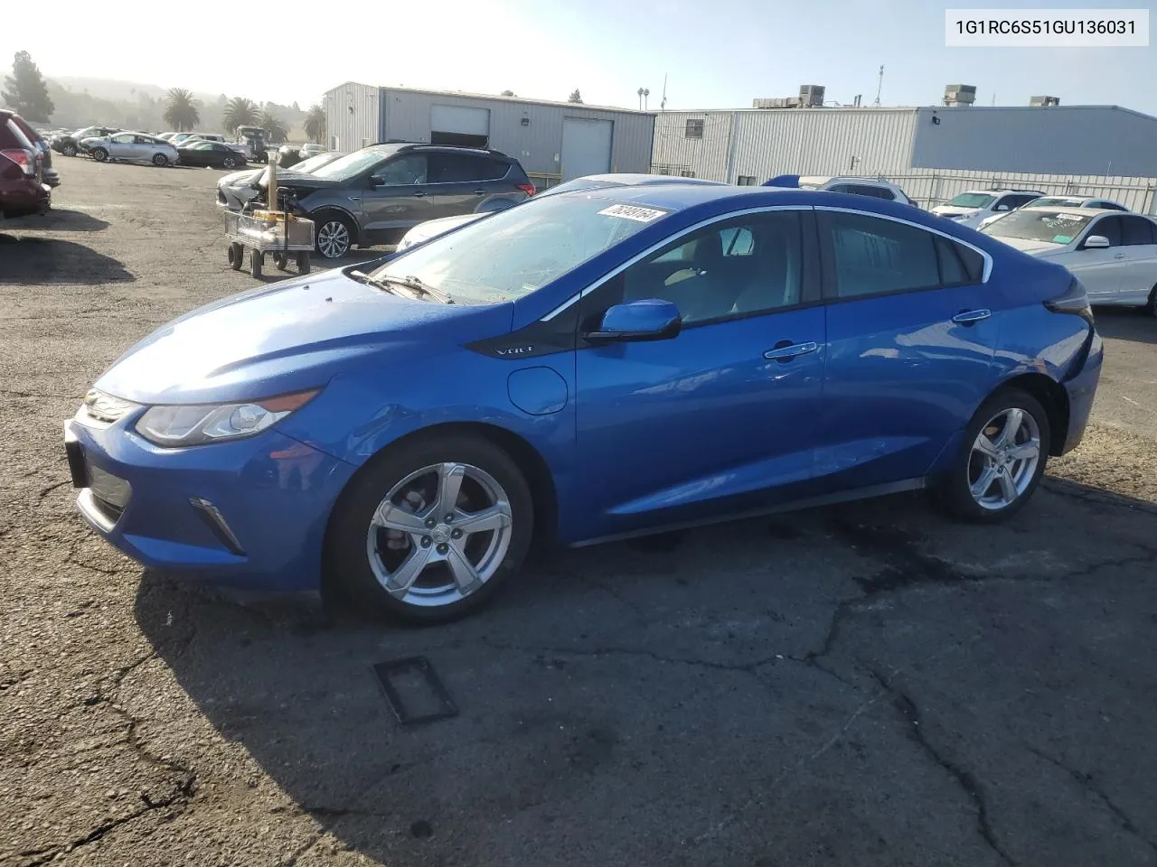 2016 Chevrolet Volt Lt VIN: 1G1RC6S51GU136031 Lot: 76349164