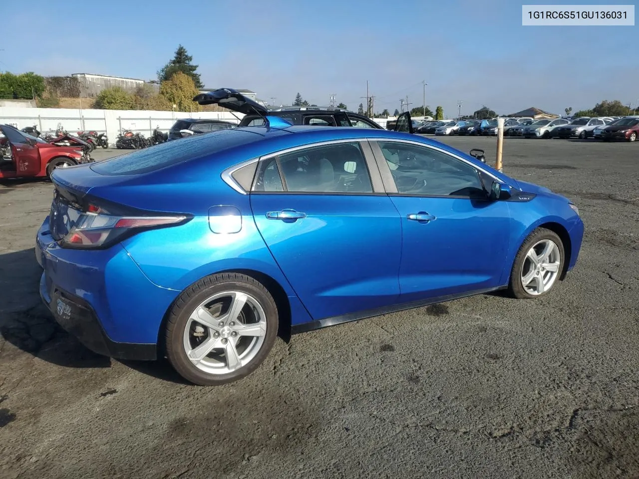 2016 Chevrolet Volt Lt VIN: 1G1RC6S51GU136031 Lot: 76349164