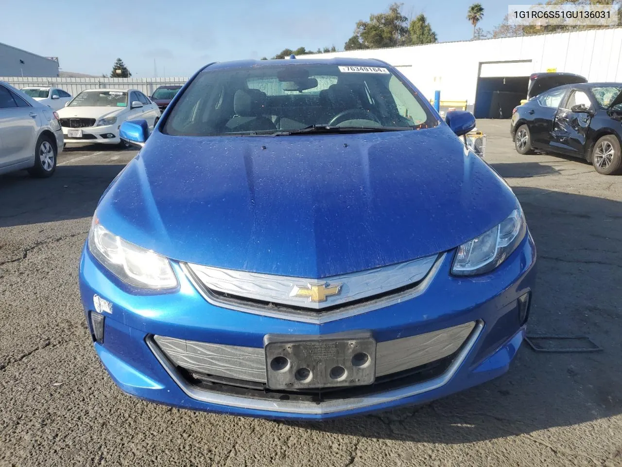 2016 Chevrolet Volt Lt VIN: 1G1RC6S51GU136031 Lot: 76349164