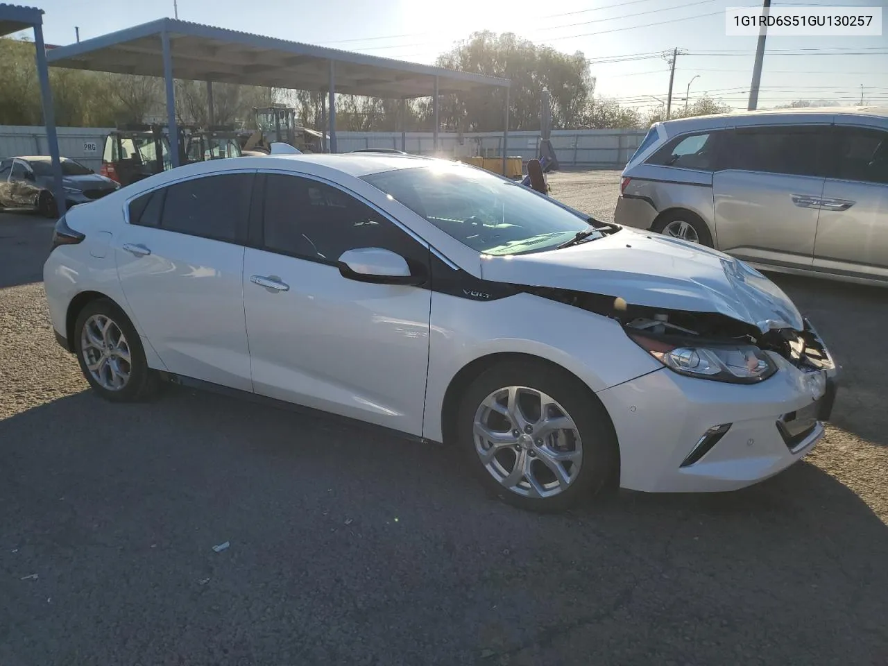 2016 Chevrolet Volt Ltz VIN: 1G1RD6S51GU130257 Lot: 76538544