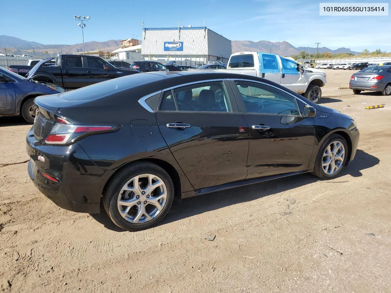 2016 Chevrolet Volt Ltz VIN: 1G1RD6S55GU135414 Lot: 77623444