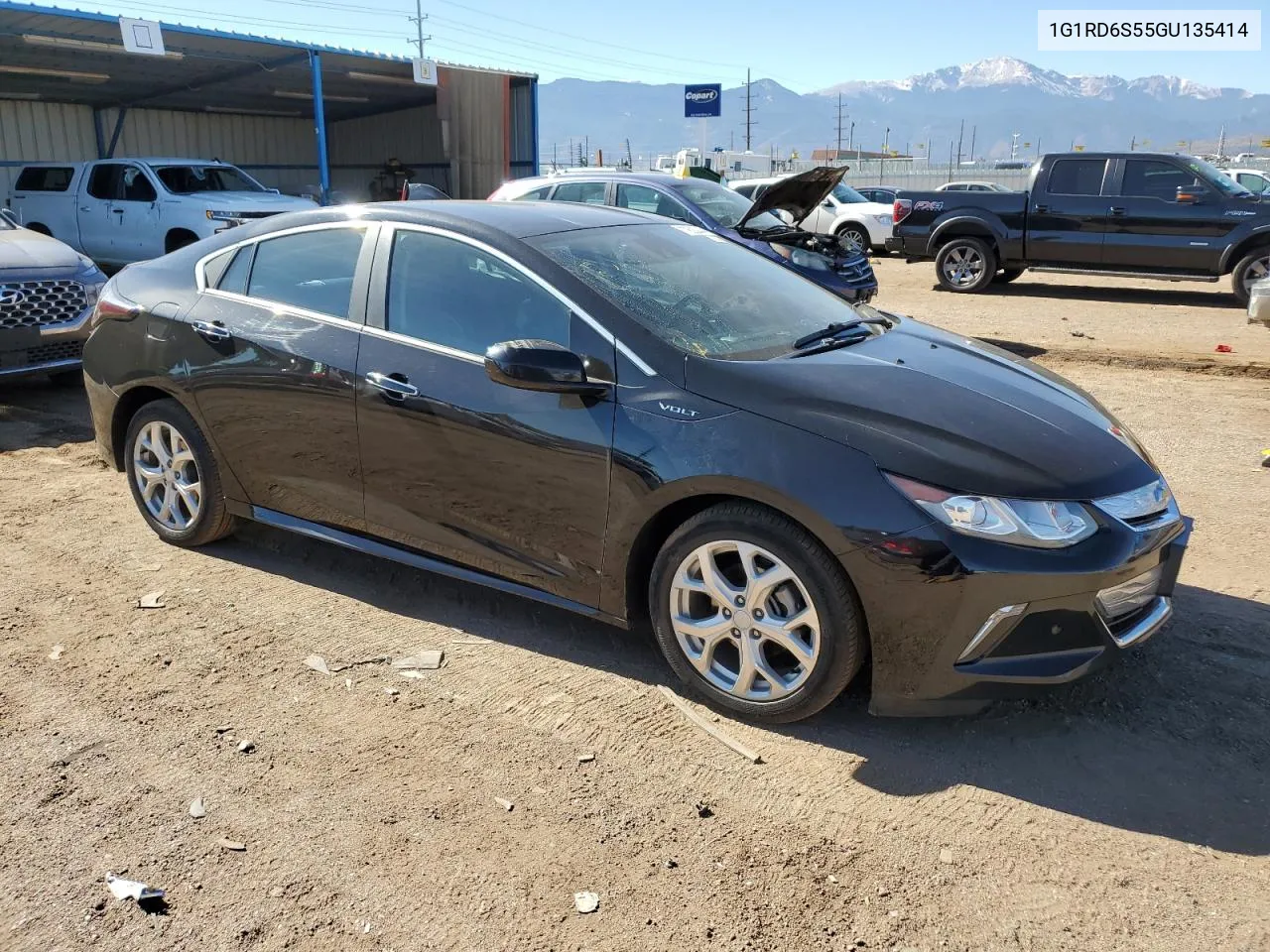 2016 Chevrolet Volt Ltz VIN: 1G1RD6S55GU135414 Lot: 77623444