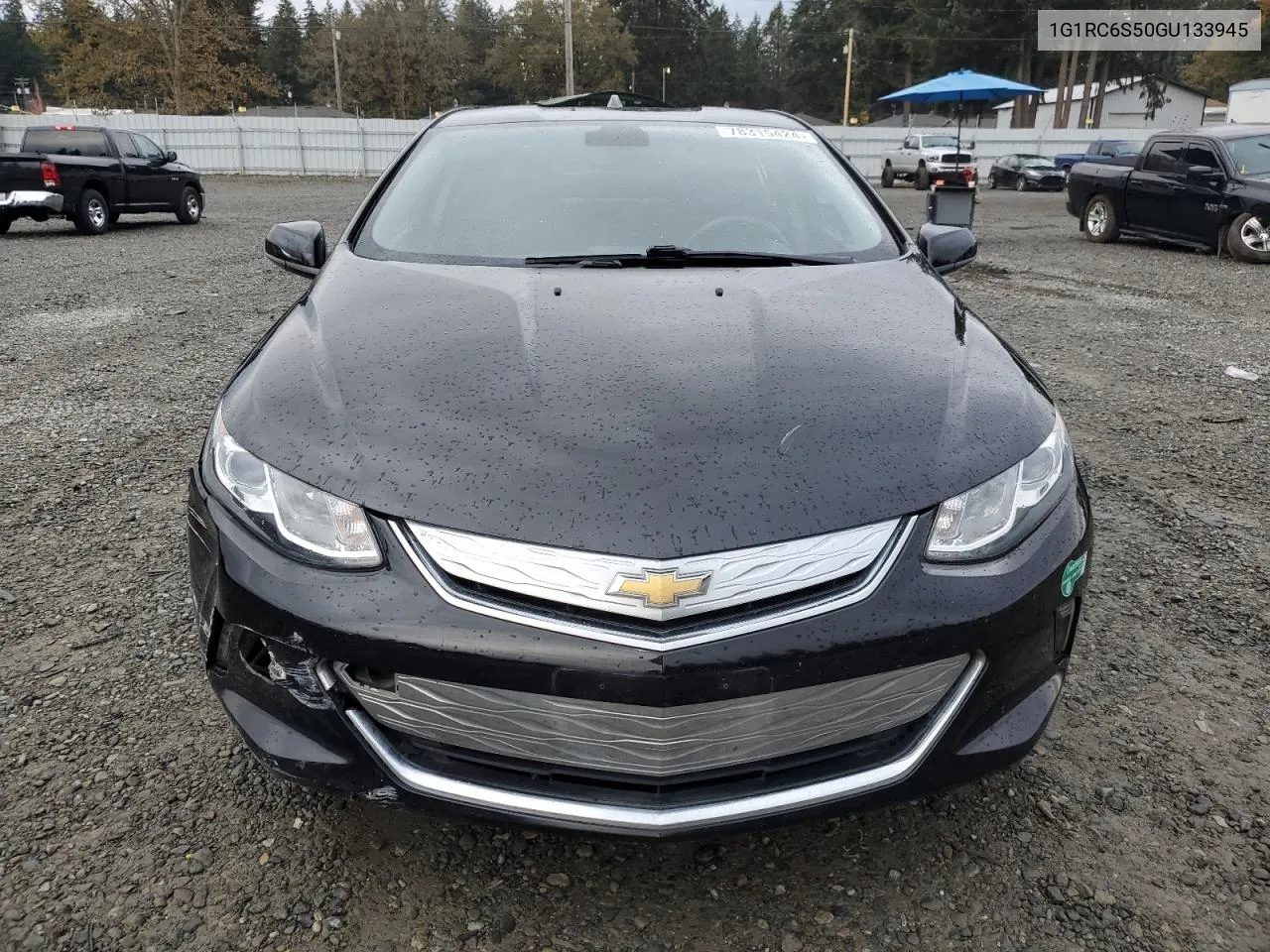 2016 Chevrolet Volt Lt VIN: 1G1RC6S50GU133945 Lot: 78315424