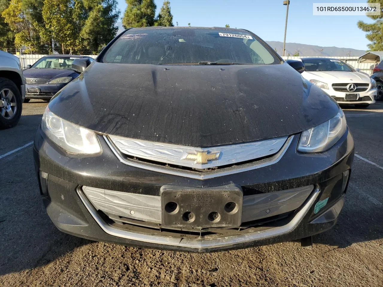 2016 Chevrolet Volt Ltz VIN: 1G1RD6S50GU134672 Lot: 79126054