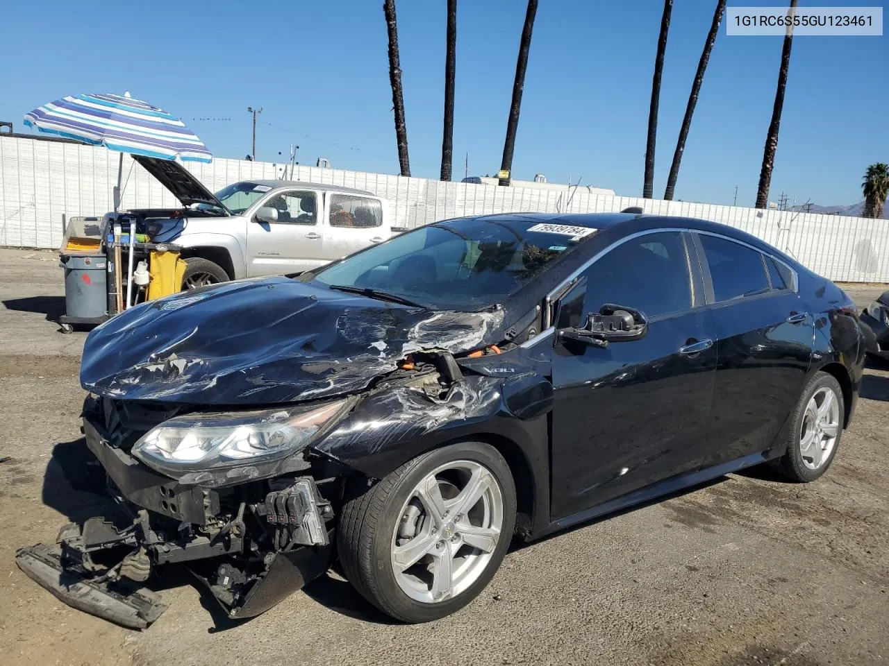 2016 Chevrolet Volt Lt VIN: 1G1RC6S55GU123461 Lot: 79939784