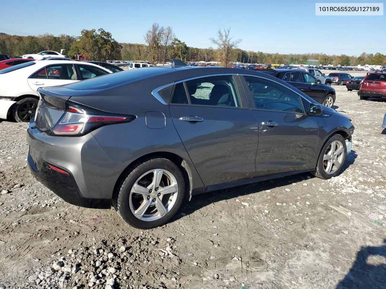 2016 Chevrolet Volt Lt VIN: 1G1RC6S52GU127189 Lot: 80520194