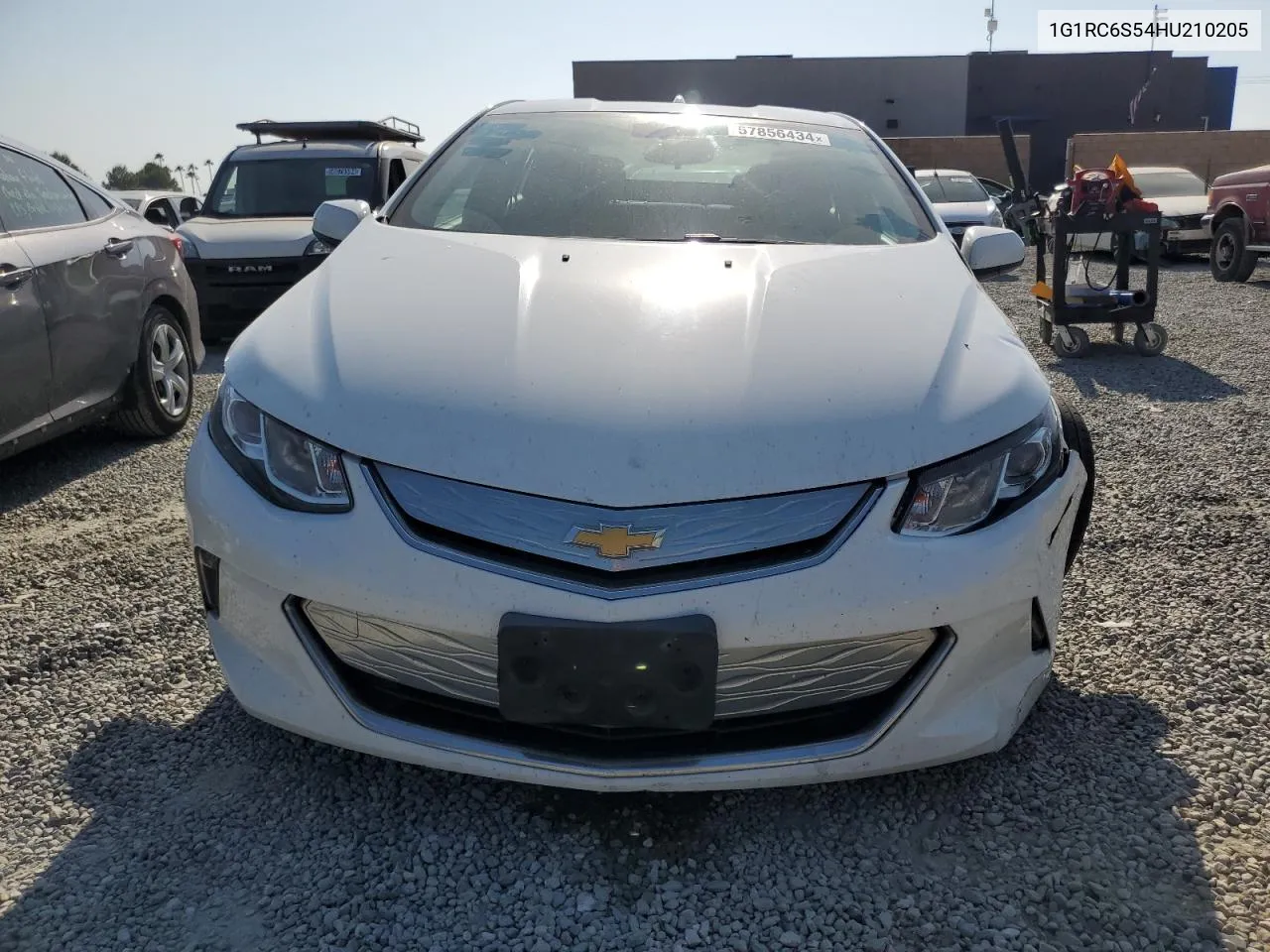 2017 Chevrolet Volt Lt VIN: 1G1RC6S54HU210205 Lot: 57856434