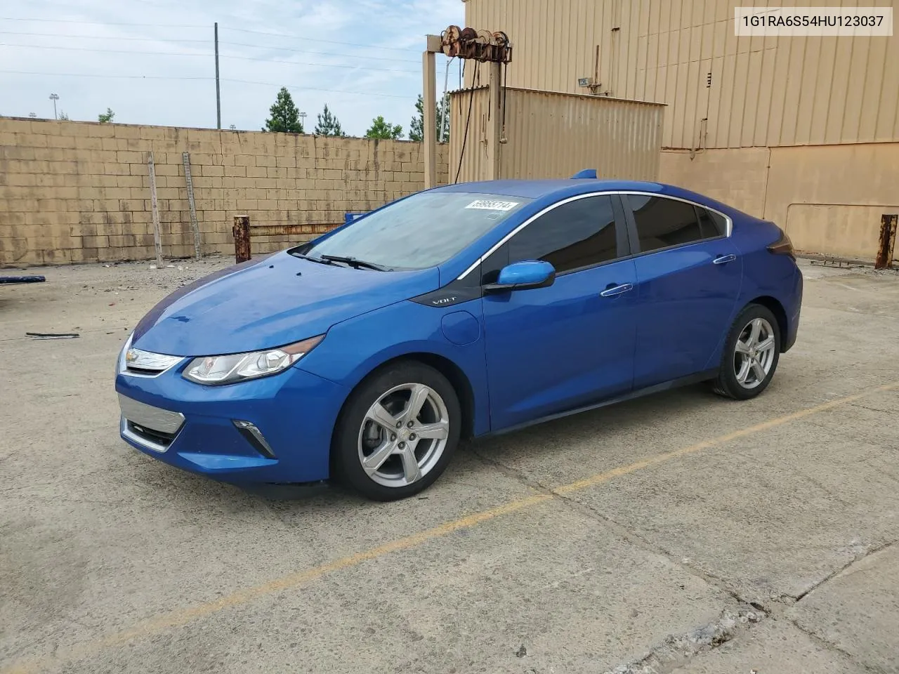 2017 Chevrolet Volt Lt VIN: 1G1RA6S54HU123037 Lot: 59955714