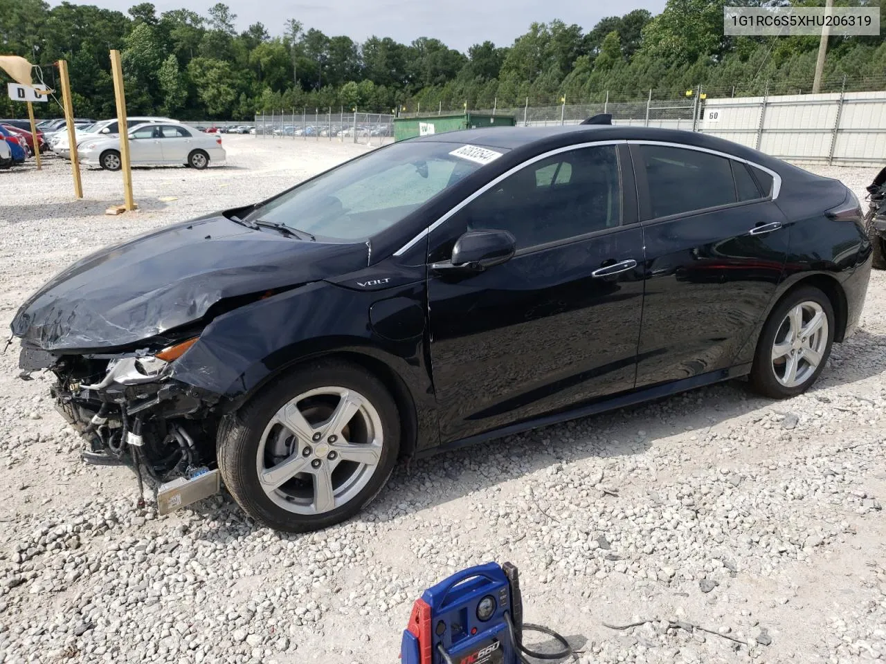 2017 Chevrolet Volt Lt VIN: 1G1RC6S5XHU206319 Lot: 60833544