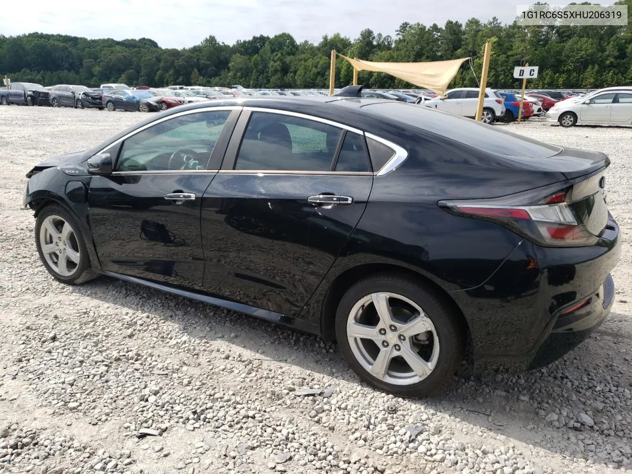 2017 Chevrolet Volt Lt VIN: 1G1RC6S5XHU206319 Lot: 60833544