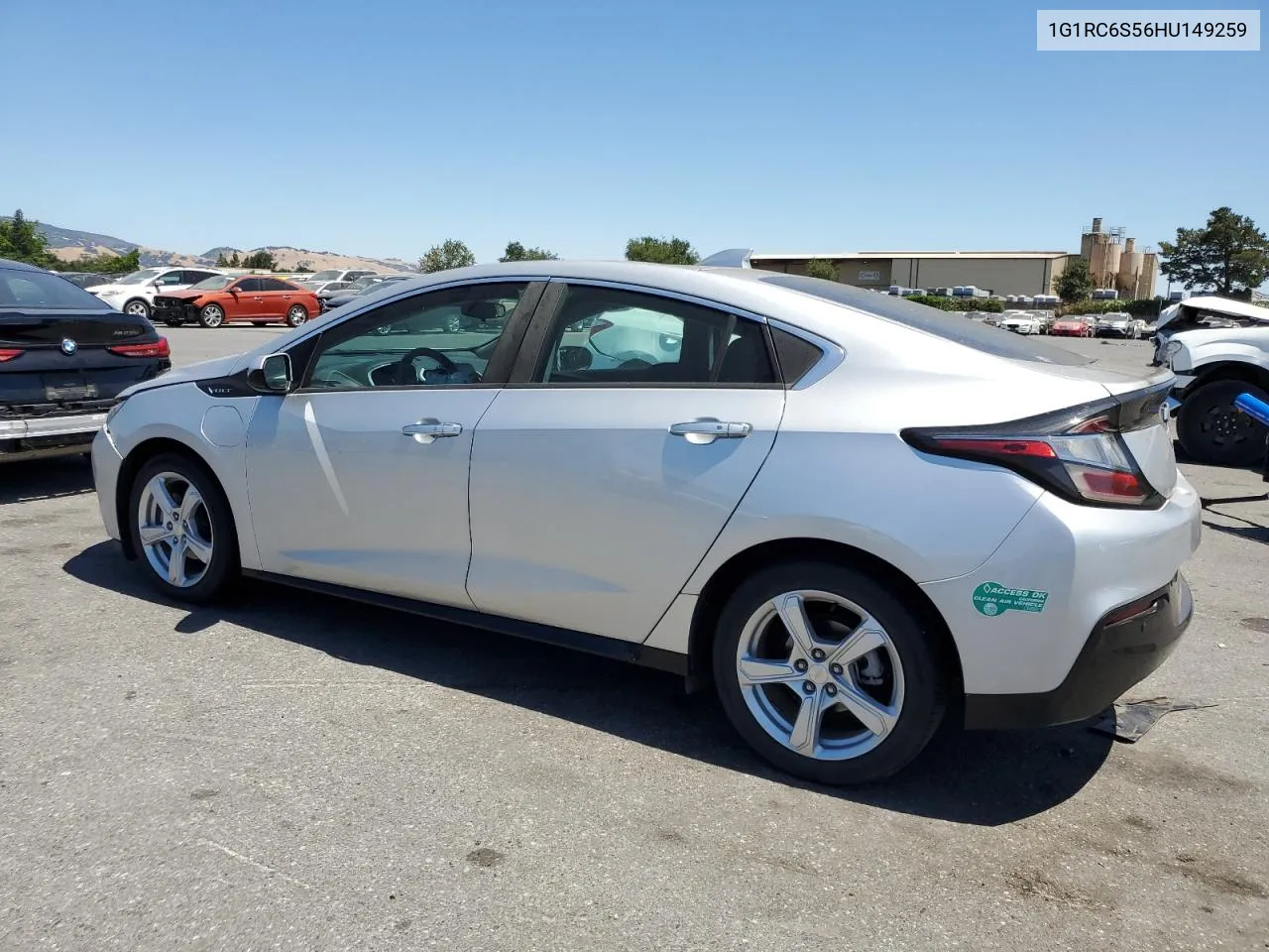 2017 Chevrolet Volt Lt VIN: 1G1RC6S56HU149259 Lot: 61478044