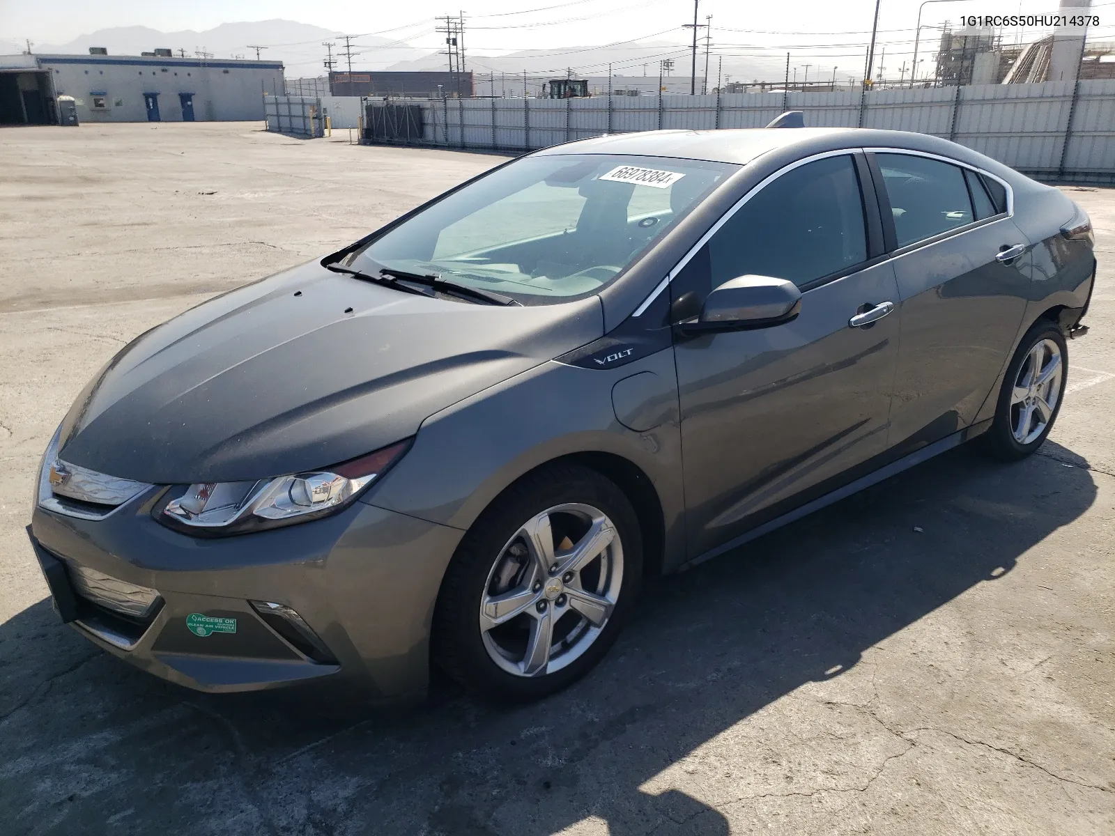 1G1RC6S50HU214378 2017 Chevrolet Volt Lt