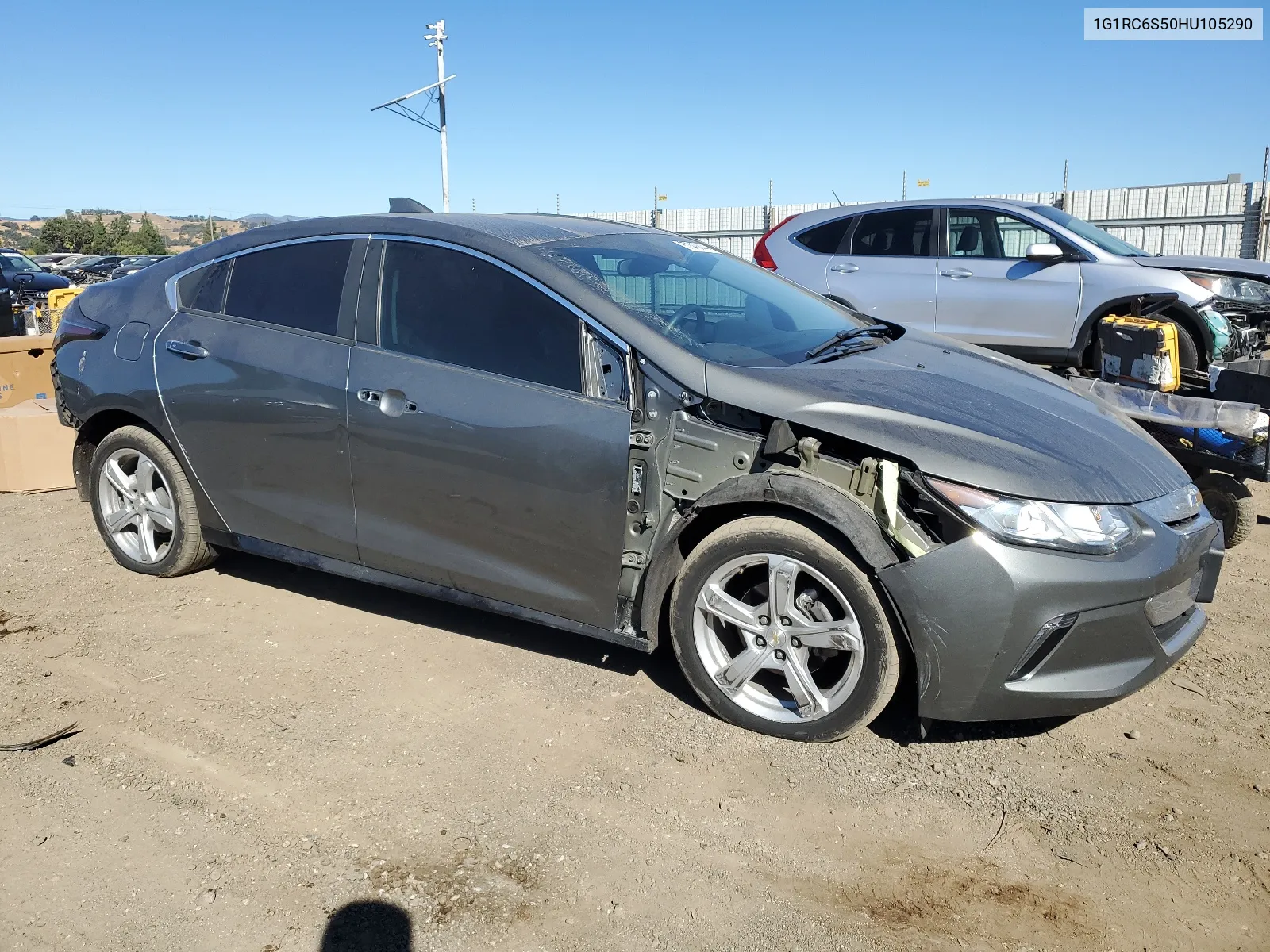 2017 Chevrolet Volt Lt VIN: 1G1RC6S50HU105290 Lot: 67348644