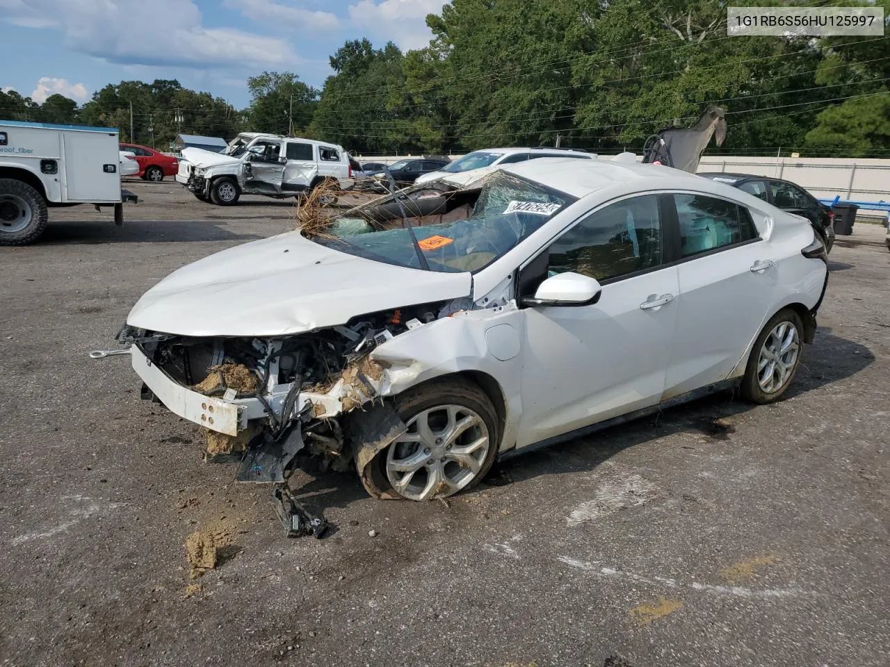 2017 Chevrolet Volt Premier VIN: 1G1RB6S56HU125997 Lot: 67476254