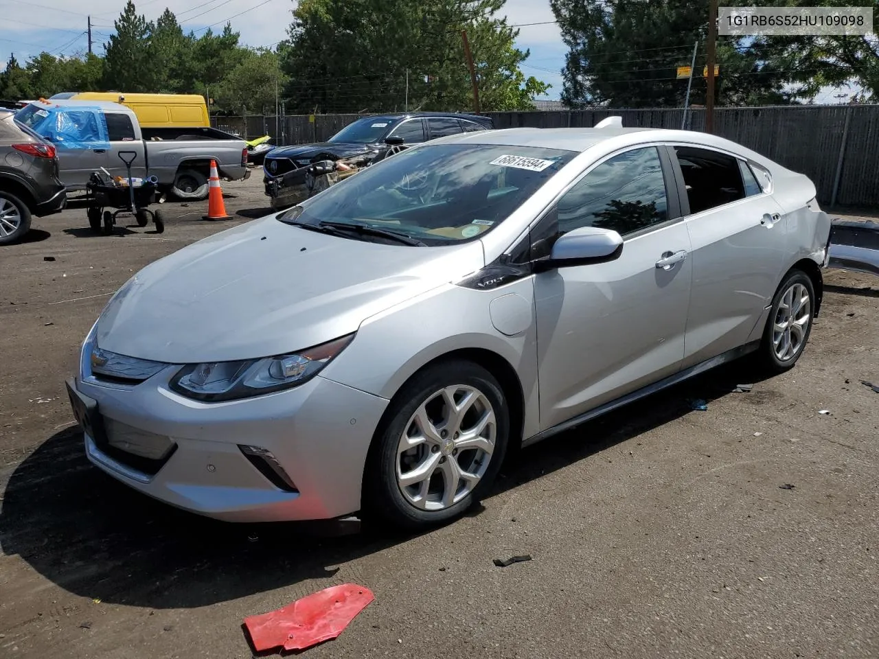 2017 Chevrolet Volt Premier VIN: 1G1RB6S52HU109098 Lot: 68615594