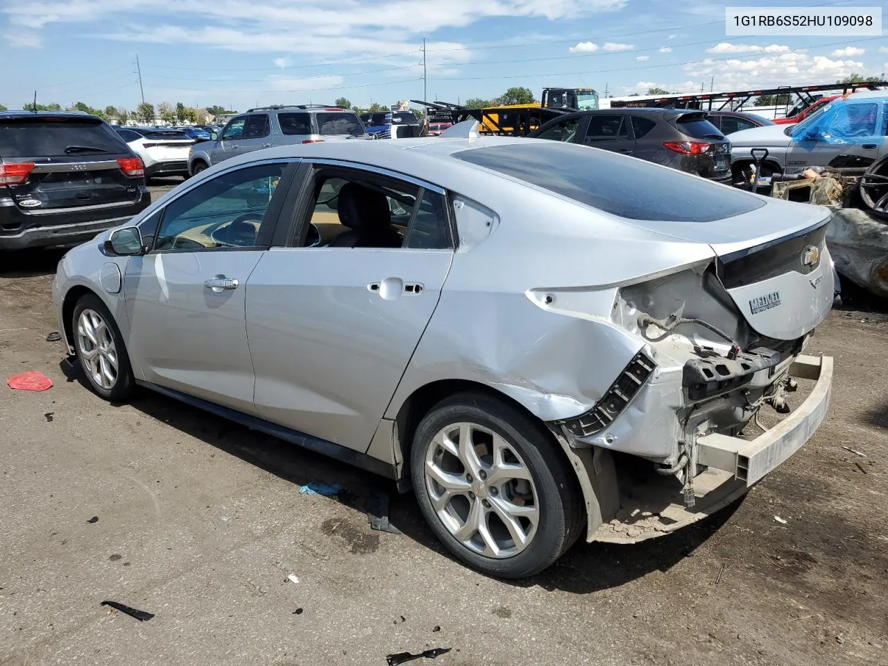 2017 Chevrolet Volt Premier VIN: 1G1RB6S52HU109098 Lot: 68615594