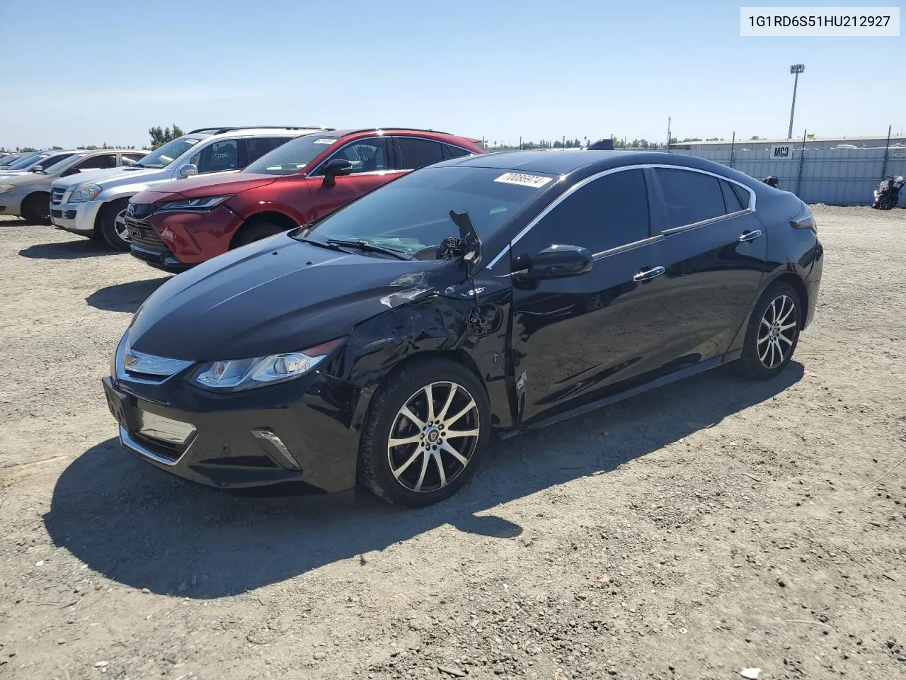 2017 Chevrolet Volt Premier VIN: 1G1RD6S51HU212927 Lot: 70086974