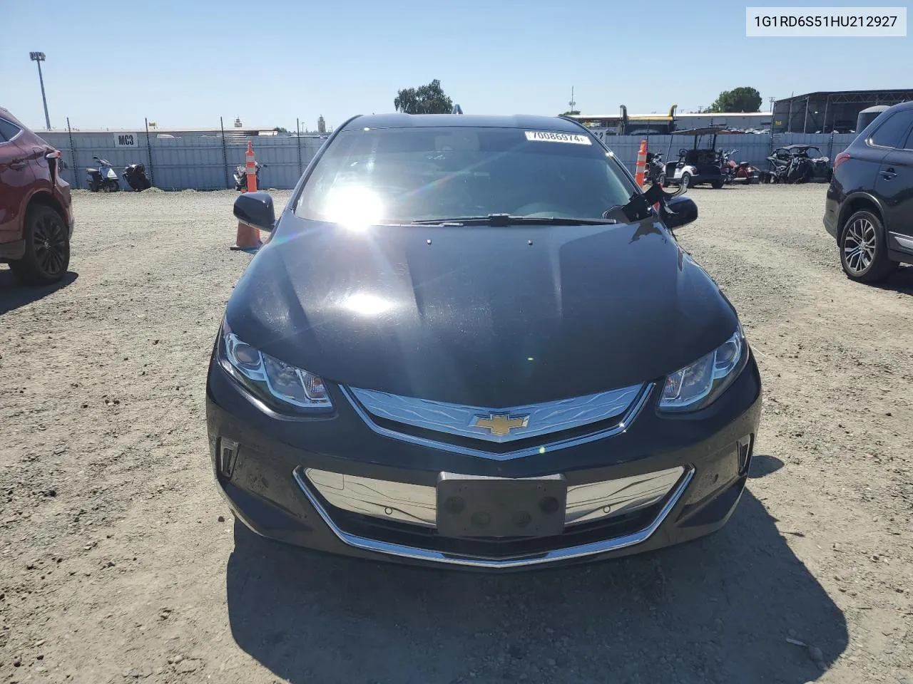 2017 Chevrolet Volt Premier VIN: 1G1RD6S51HU212927 Lot: 70086974