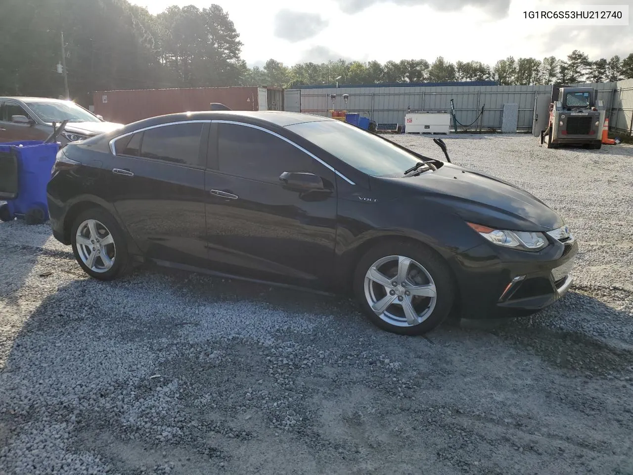 2017 Chevrolet Volt Lt VIN: 1G1RC6S53HU212740 Lot: 71669004