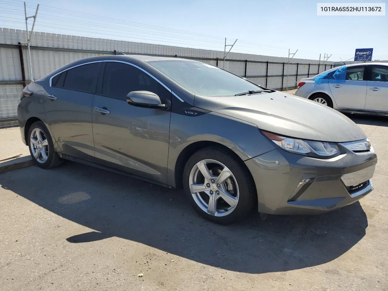 2017 Chevrolet Volt Lt VIN: 1G1RA6S52HU113672 Lot: 71780694