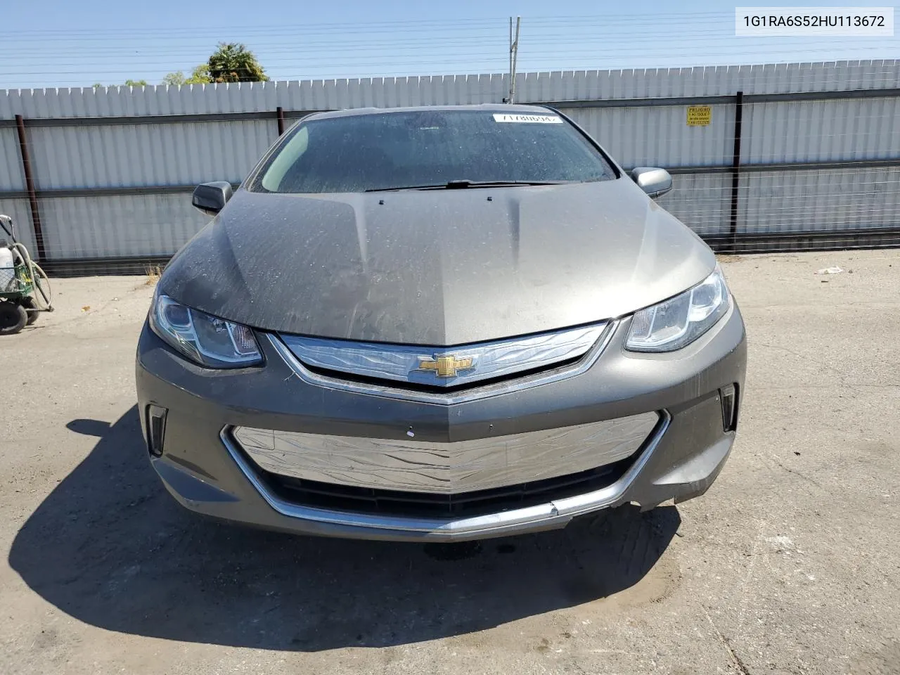 2017 Chevrolet Volt Lt VIN: 1G1RA6S52HU113672 Lot: 71780694