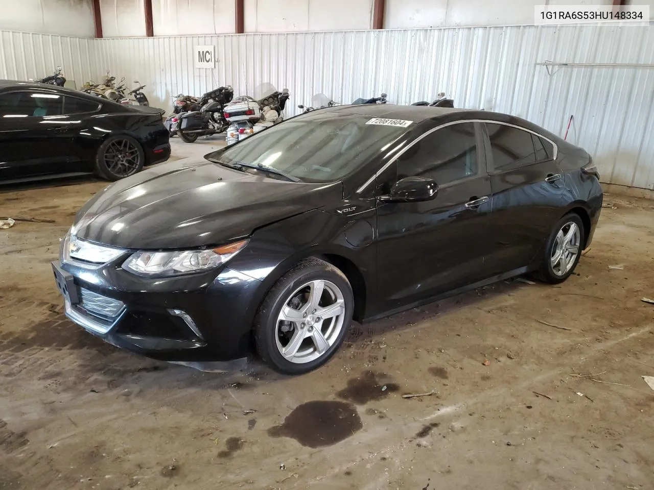 2017 Chevrolet Volt Lt VIN: 1G1RA6S53HU148334 Lot: 72081604