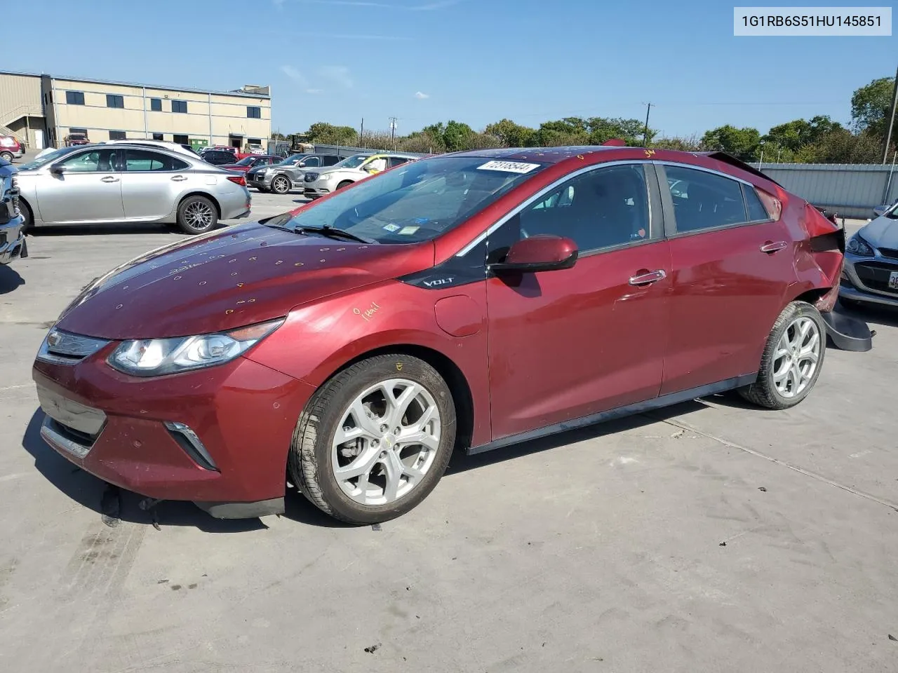 2017 Chevrolet Volt Premier VIN: 1G1RB6S51HU145851 Lot: 72318544