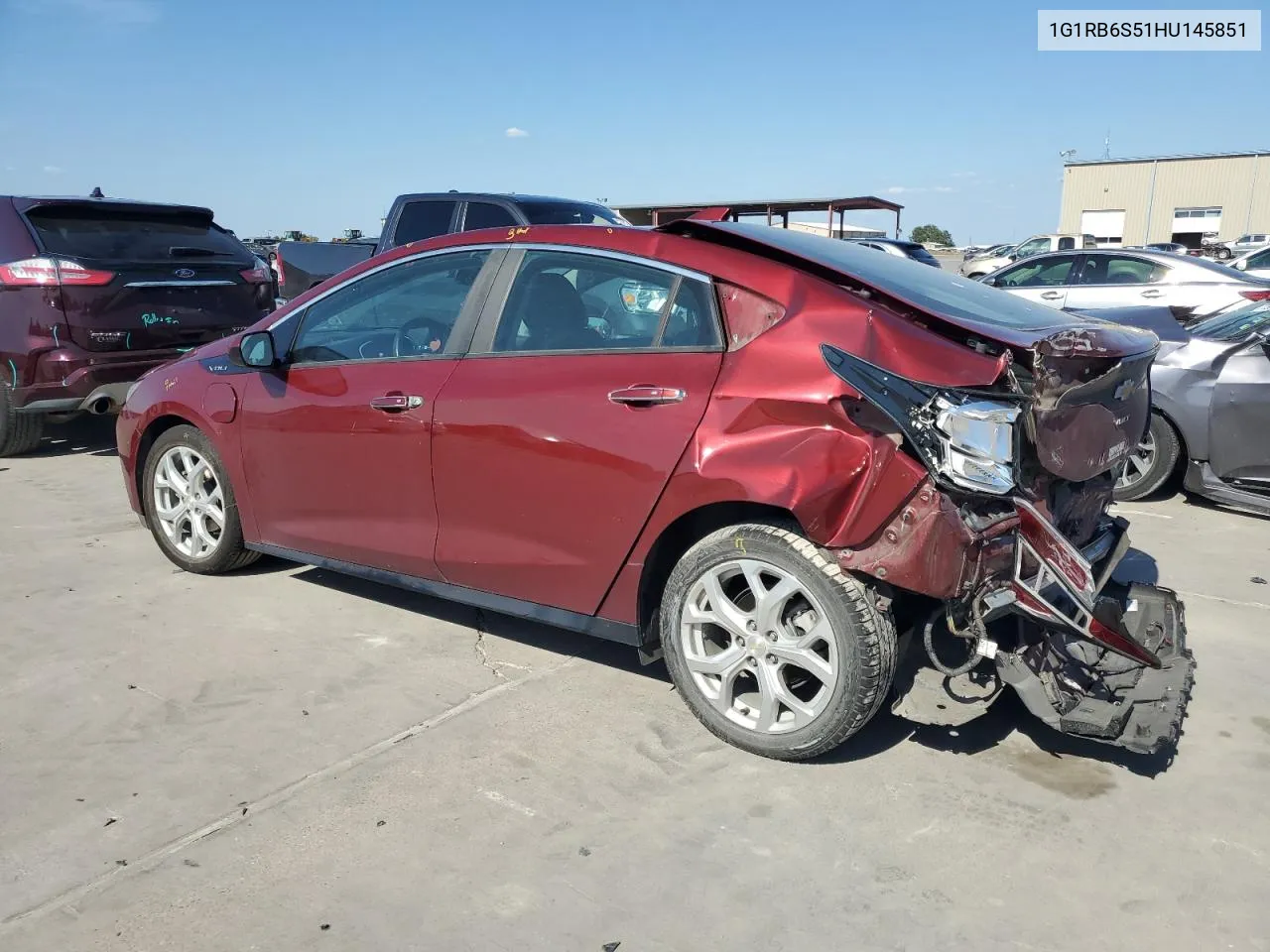 2017 Chevrolet Volt Premier VIN: 1G1RB6S51HU145851 Lot: 72318544