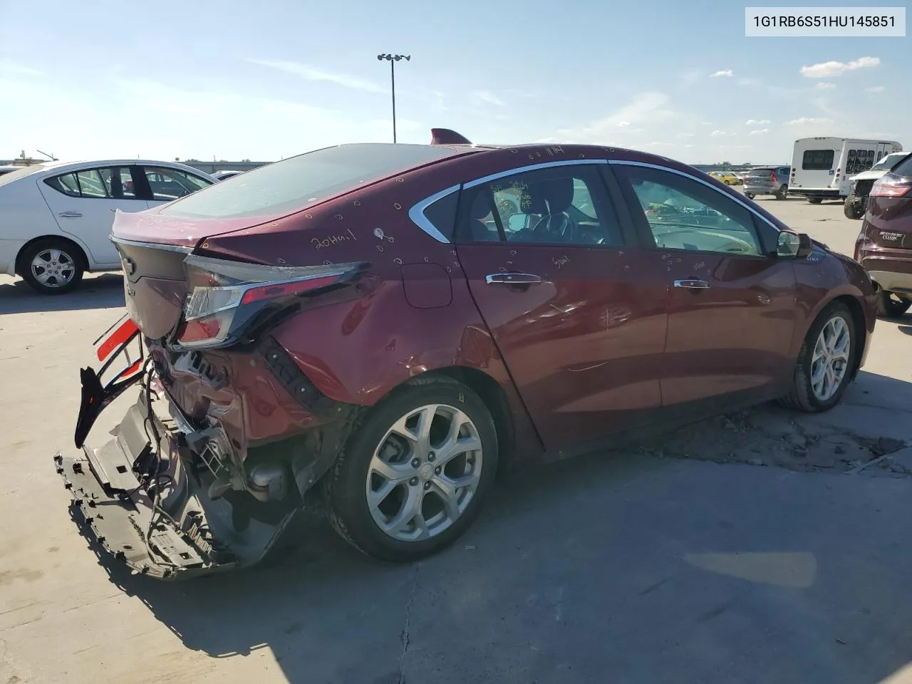 2017 Chevrolet Volt Premier VIN: 1G1RB6S51HU145851 Lot: 72318544